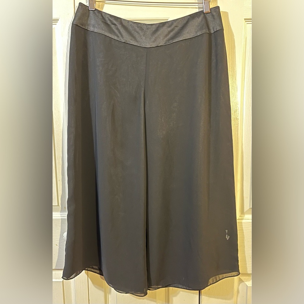 JS Collections Asian Style Floral Silk Metallic Jacket & Wide Leg Pants Size 12 - Picture 12 of 17